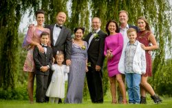 Familie Portret fotoshoot Hitland golfbaan-1