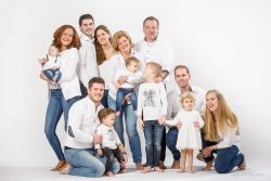 Familie Portret studio spijkerbroek-1