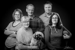 Familie Portret studio zwartwit-1