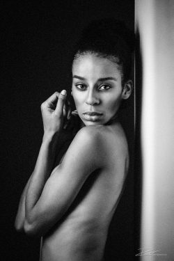 Model Tania in my studio in Rotterdam