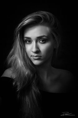 Portret van een model