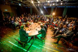 Nieuwjaarsreceptie in theater Walhalla