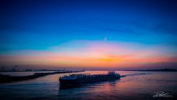 PortofRotterdam - haven Rotterdam zonsondergang-9