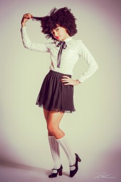 Portret van een 'Lolita' voor event agency