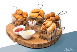 Food fotografie met losse schaduw