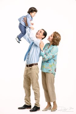 Iraanse familie in de studio-2