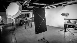 BTS - studio in science tower