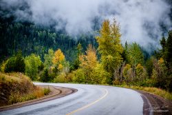Road in canada