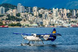 Water plane Harbour Air in Vancouver