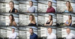 Medwerkers van Van Nelle eventlocatie