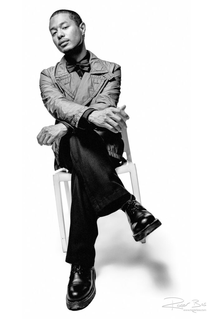 Portrait in the style of David Platon