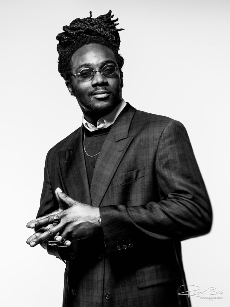 Portrait in the style of David Platon