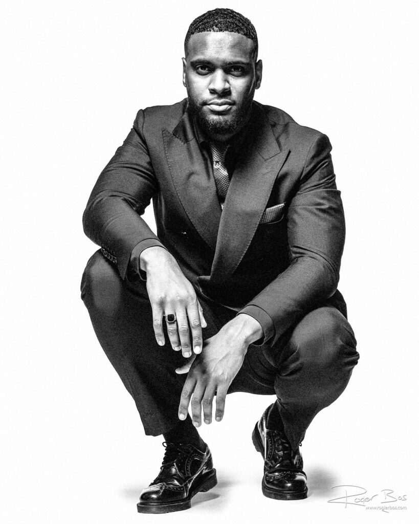 Portrait in the style of David Platon