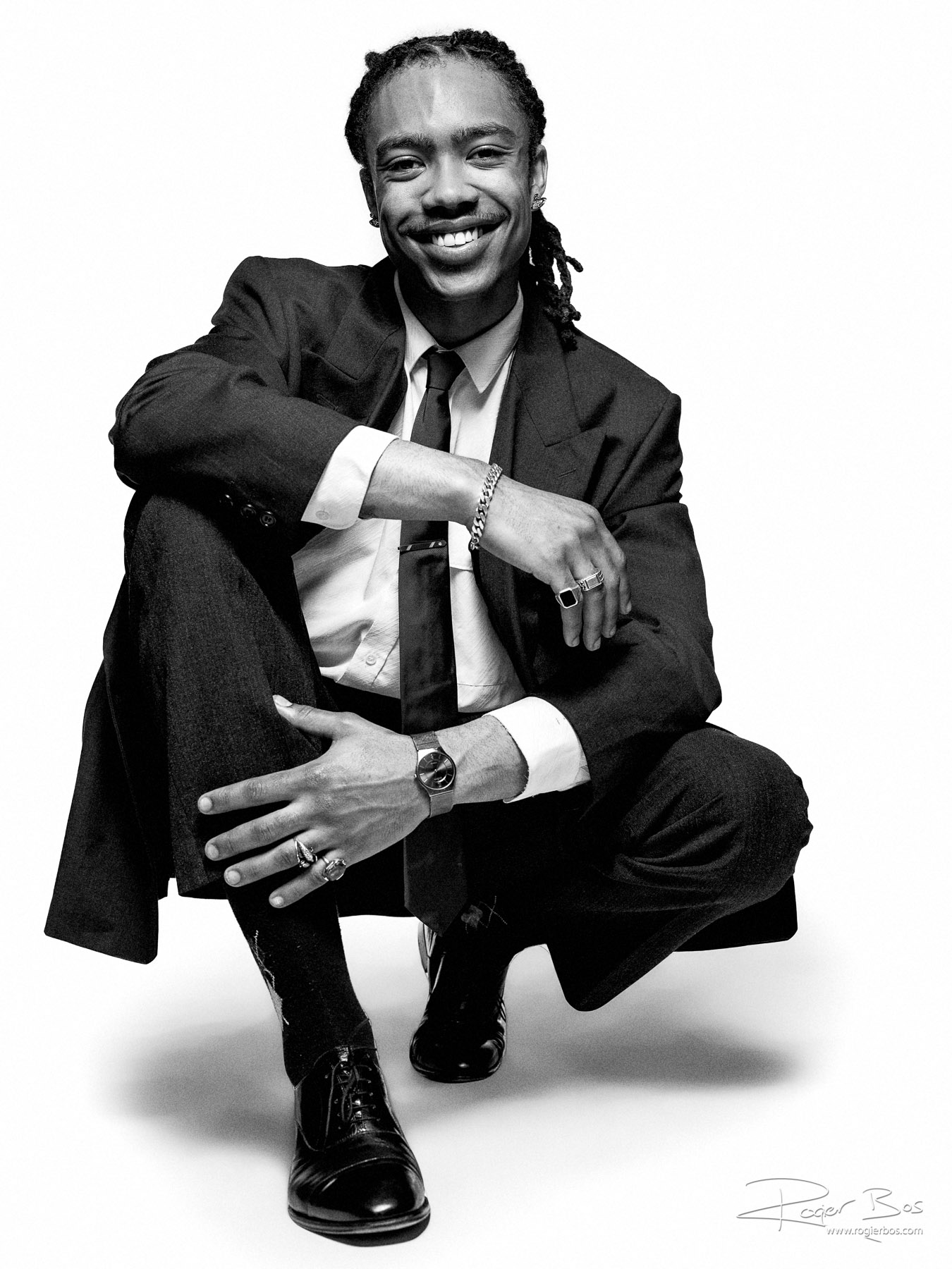 Portrait in the style of David Platon