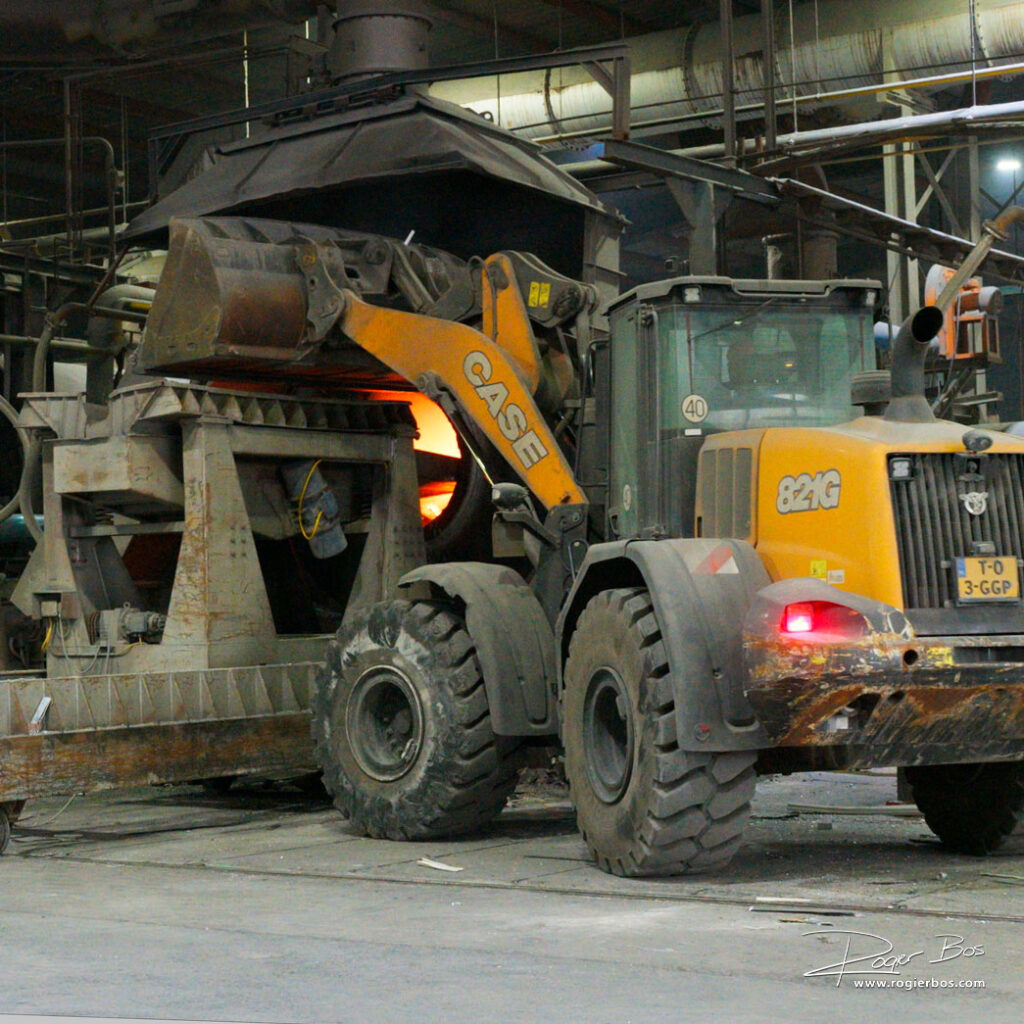 Scene uit een video over Aluminium recycling die ik mocht produceren voor Roba Metals.
